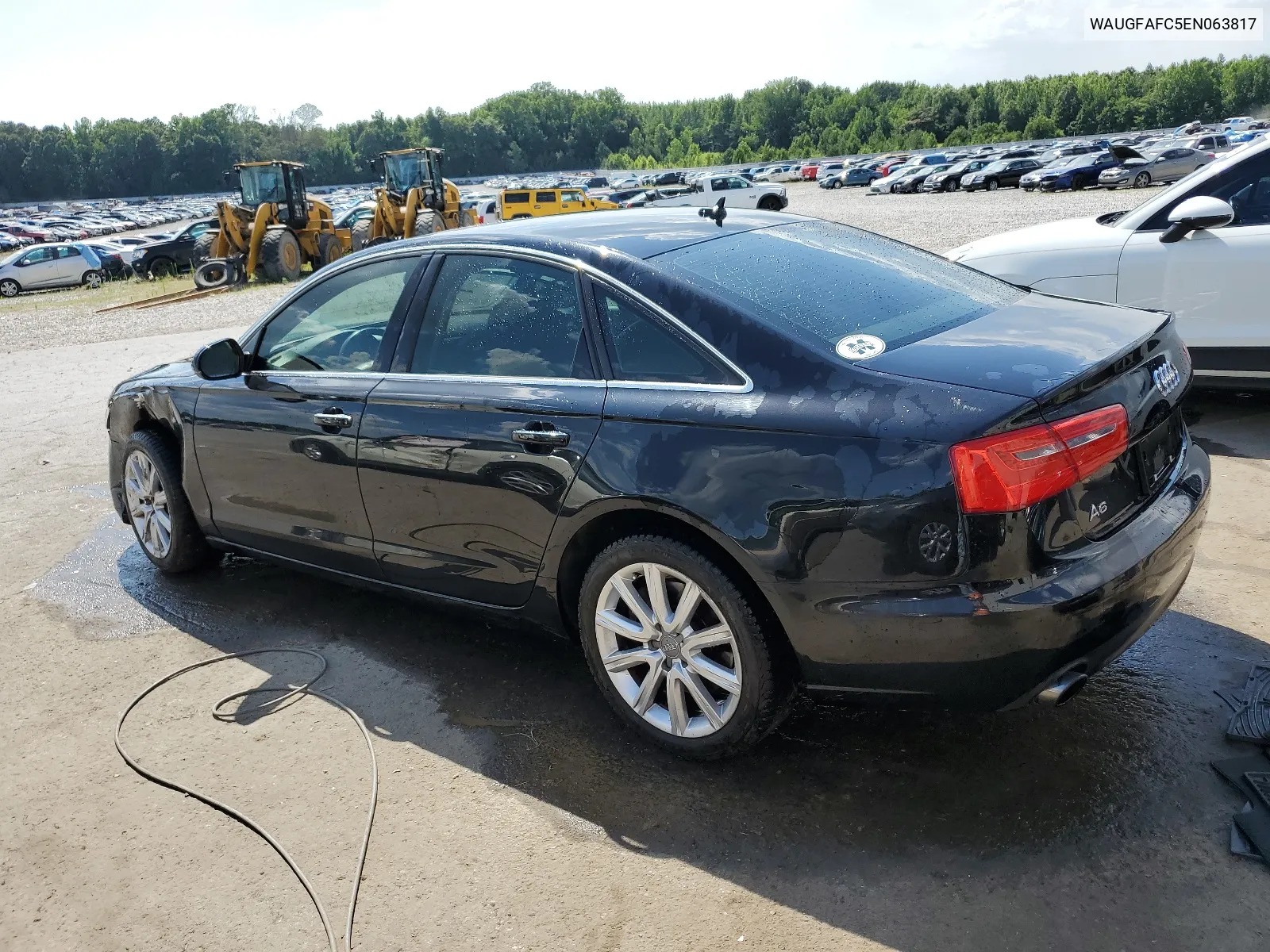 WAUGFAFC5EN063817 2014 Audi A6 Premium Plus