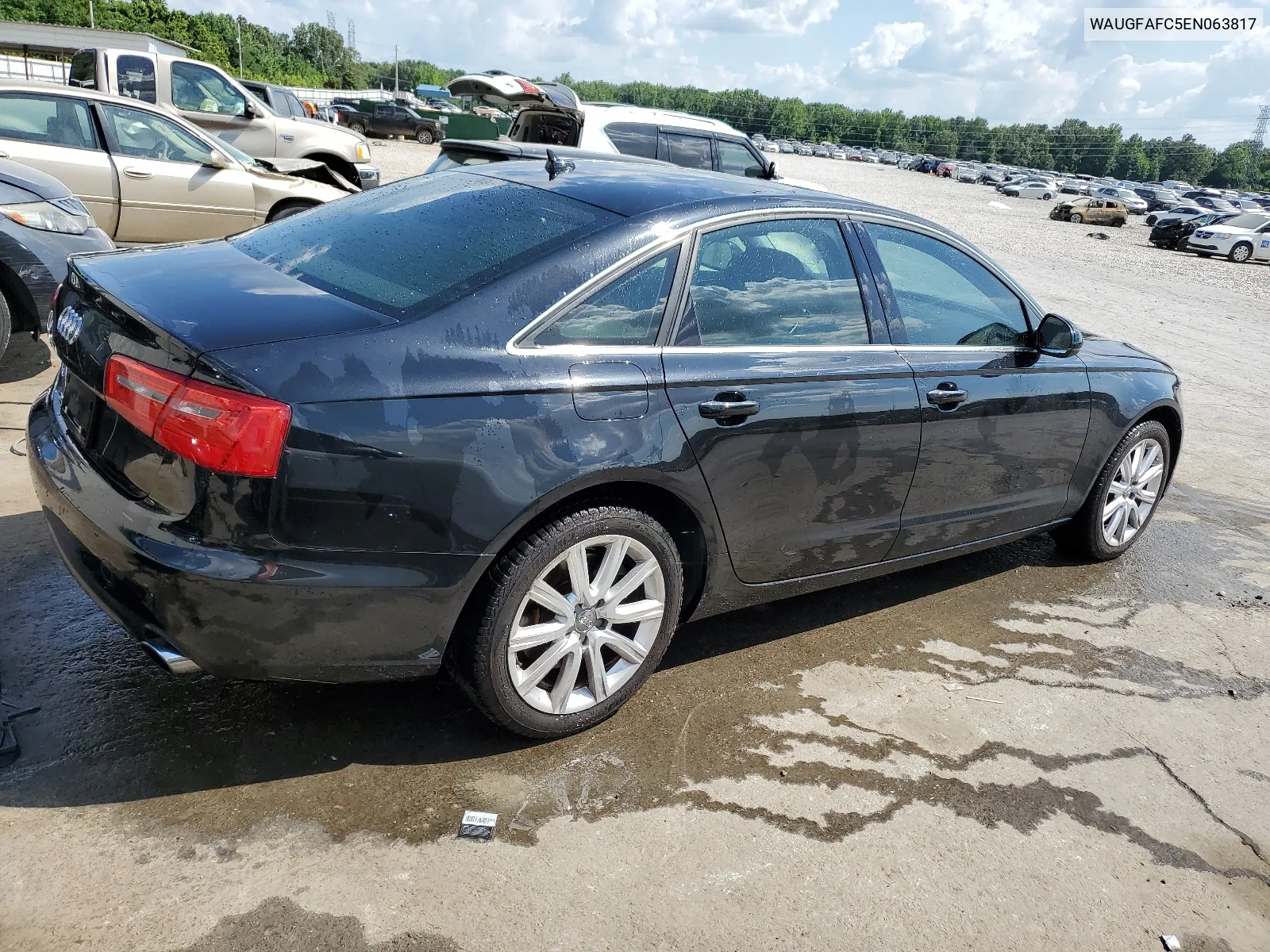 WAUGFAFC5EN063817 2014 Audi A6 Premium Plus