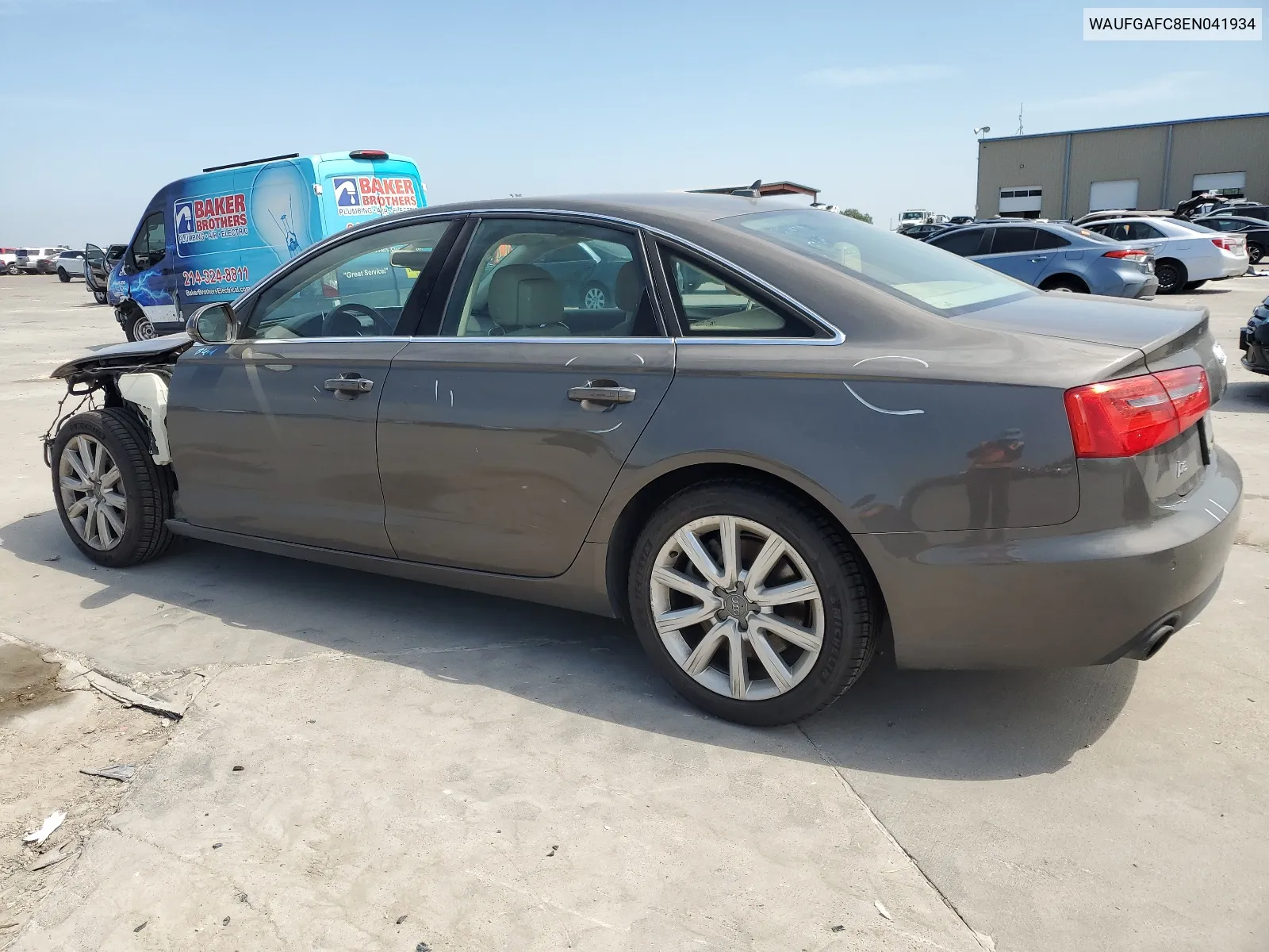 2014 Audi A6 Premium Plus VIN: WAUFGAFC8EN041934 Lot: 62509584