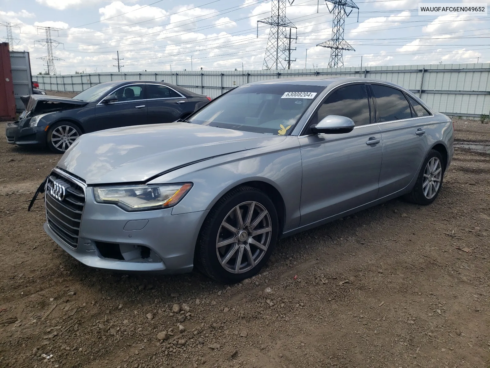 2014 Audi A6 Premium Plus VIN: WAUGFAFC6EN049652 Lot: 63008204