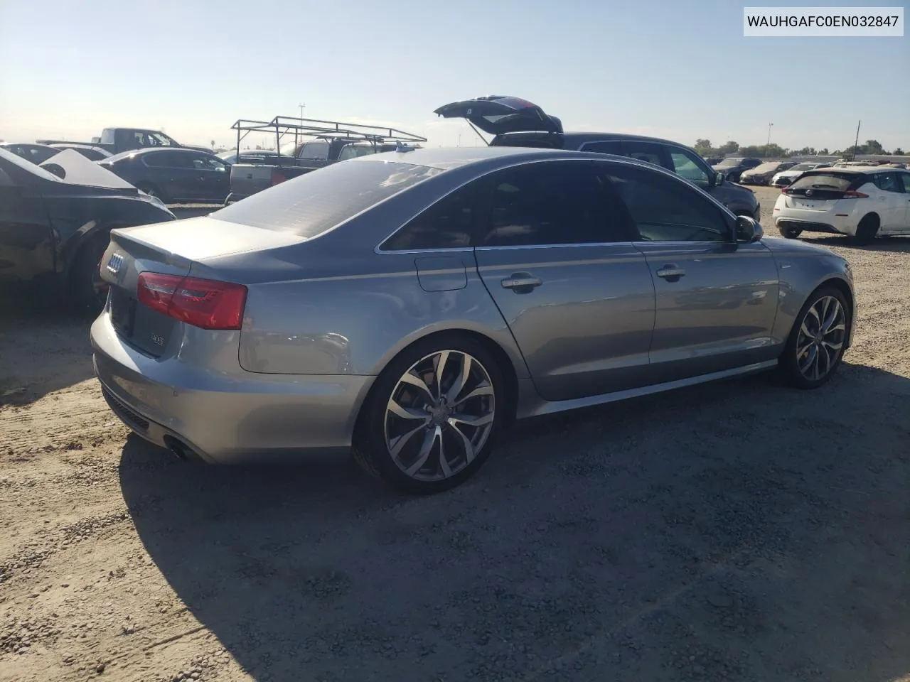 WAUHGAFC0EN032847 2014 Audi A6 Prestige