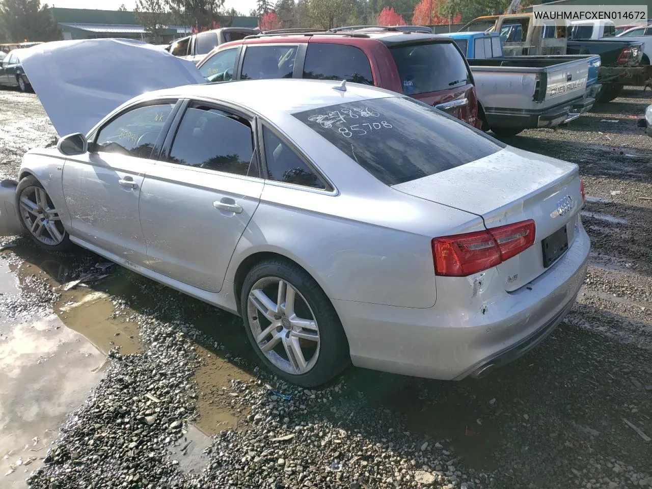 WAUHMAFCXEN014672 2014 Audi A6 Prestige