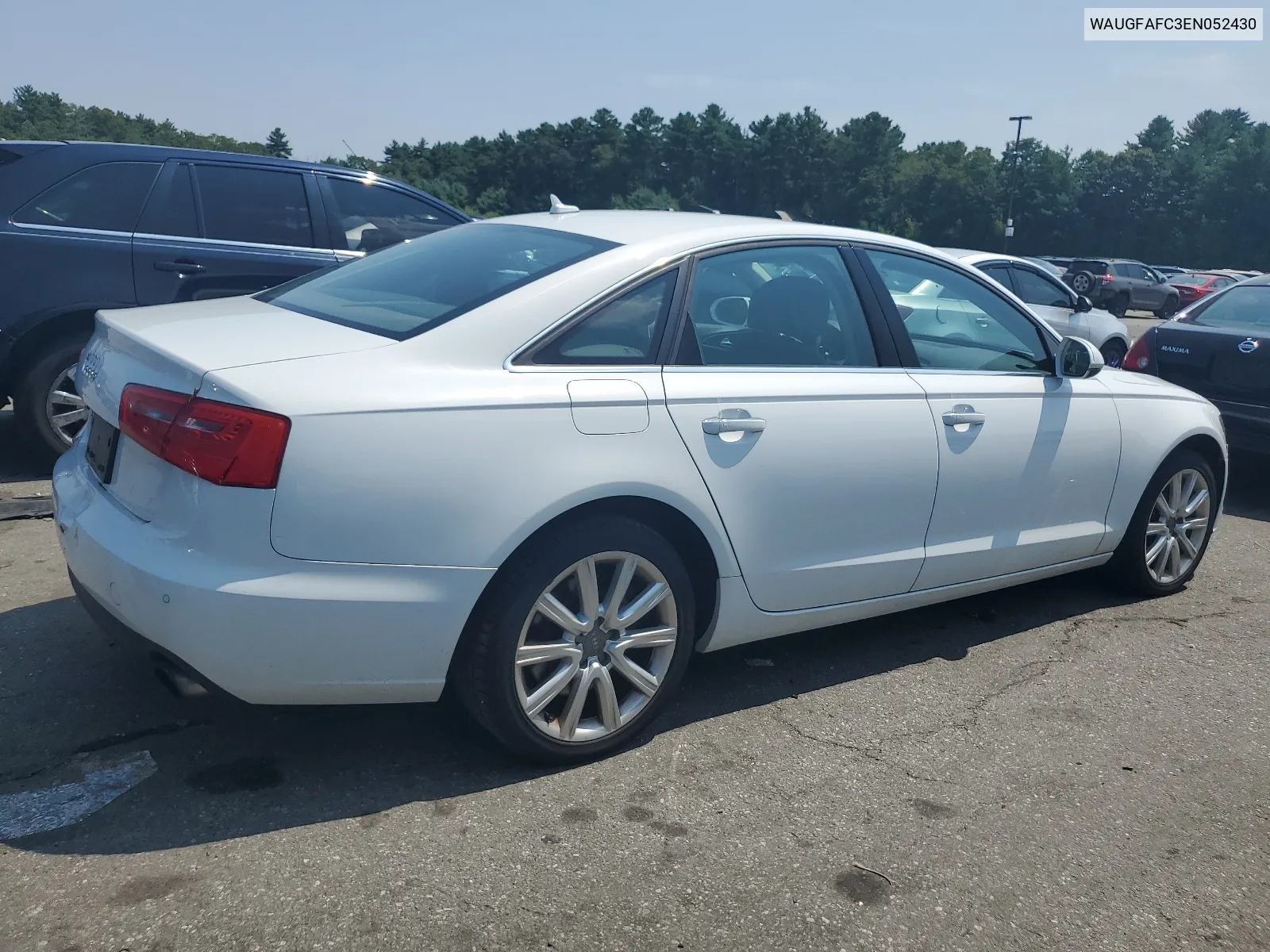 2014 Audi A6 Premium Plus VIN: WAUGFAFC3EN052430 Lot: 64802374