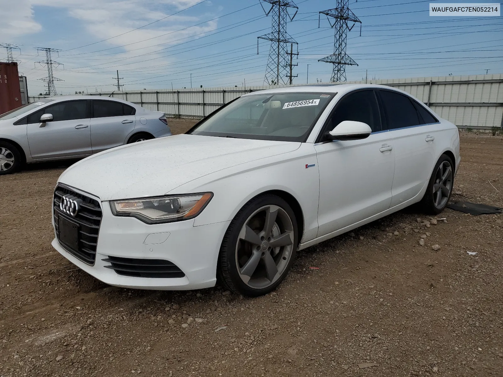 2014 Audi A6 Premium Plus VIN: WAUFGAFC7EN052214 Lot: 64856954