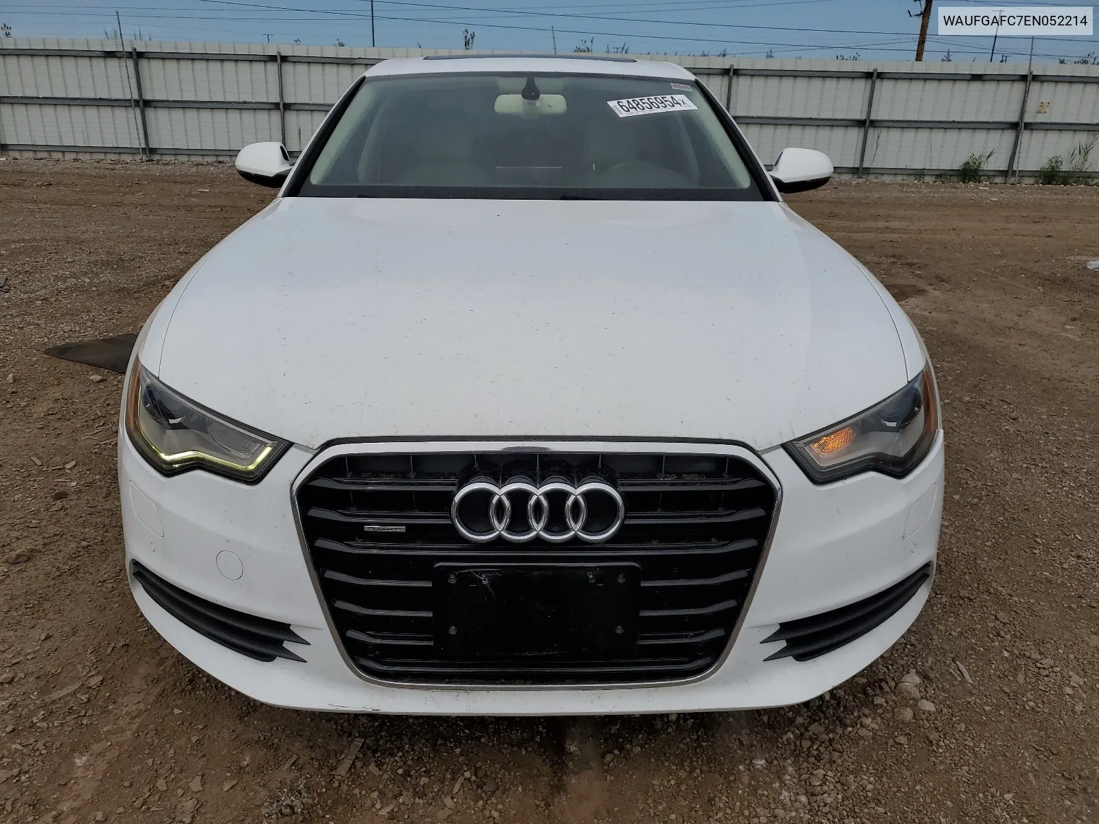 WAUFGAFC7EN052214 2014 Audi A6 Premium Plus