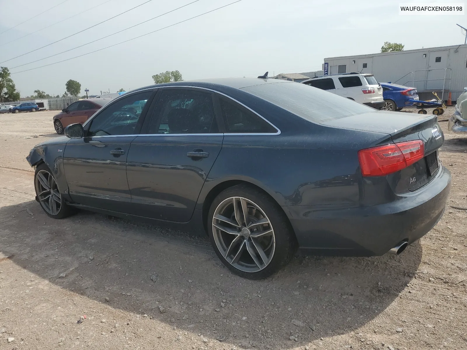 WAUFGAFCXEN058198 2014 Audi A6 Premium Plus