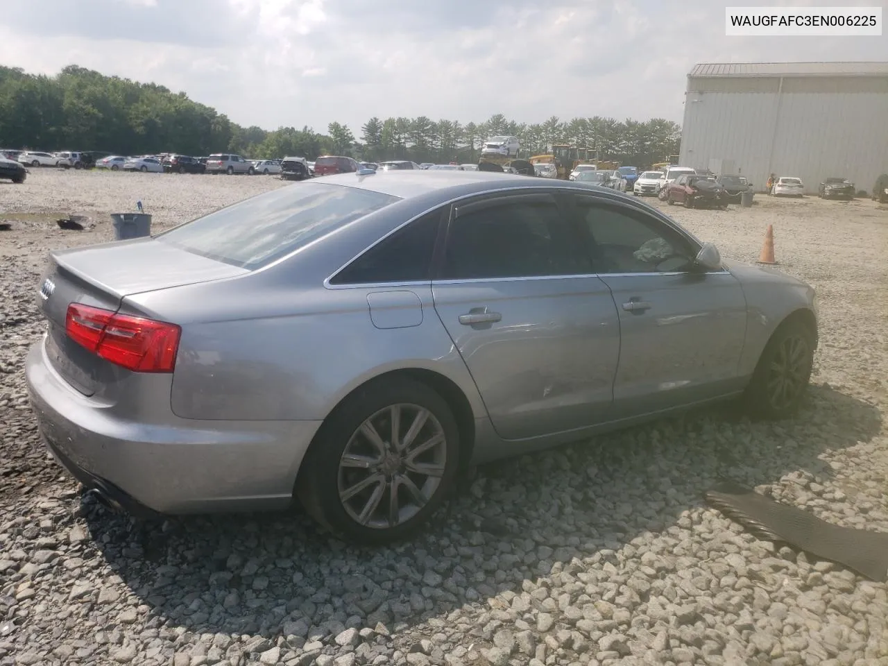 2014 Audi A6 Premium Plus VIN: WAUGFAFC3EN006225 Lot: 65895314