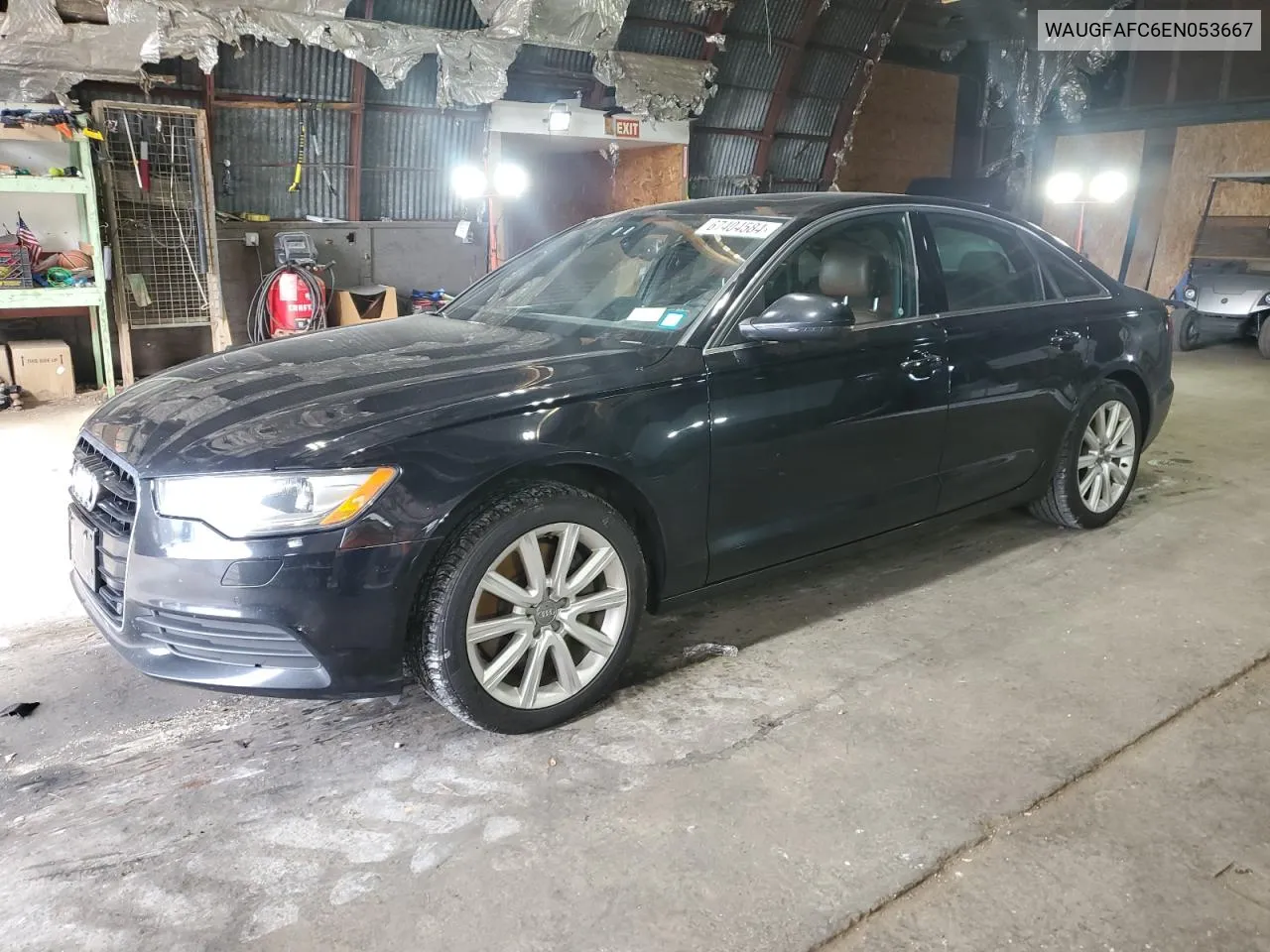 2014 Audi A6 Premium Plus VIN: WAUGFAFC6EN053667 Lot: 67404584