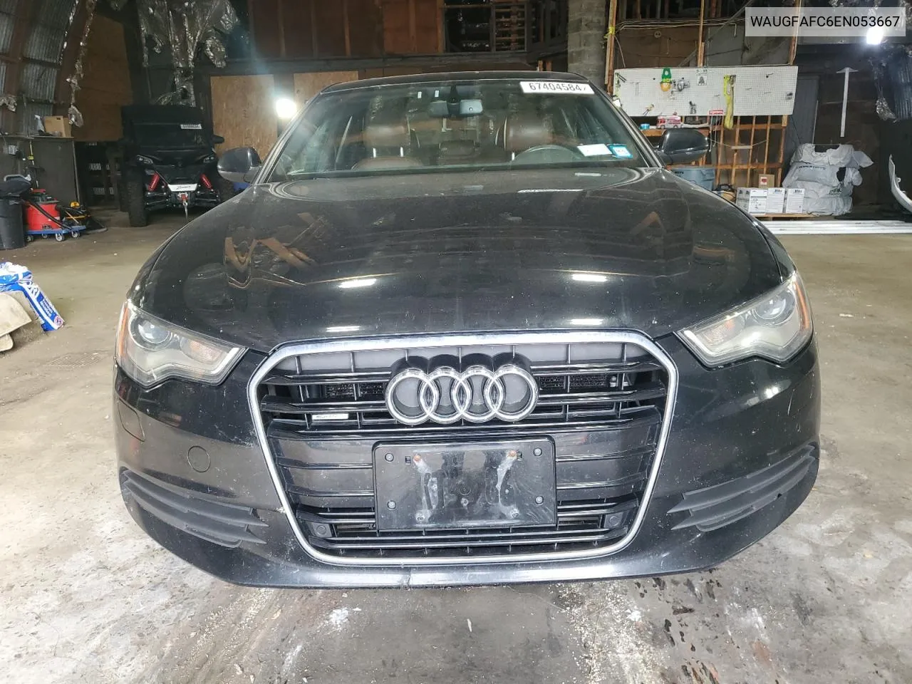 2014 Audi A6 Premium Plus VIN: WAUGFAFC6EN053667 Lot: 67404584