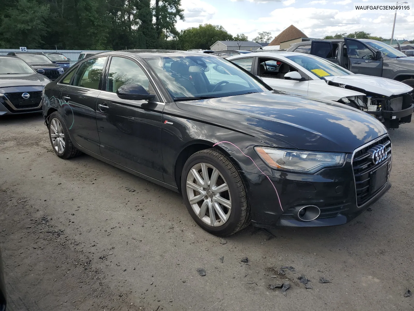 2014 Audi A6 Premium Plus VIN: WAUFGAFC3EN049195 Lot: 68071874