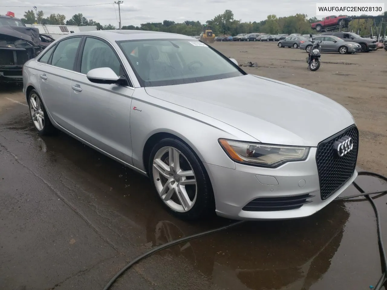 2014 Audi A6 Premium Plus VIN: WAUFGAFC2EN028130 Lot: 68735854