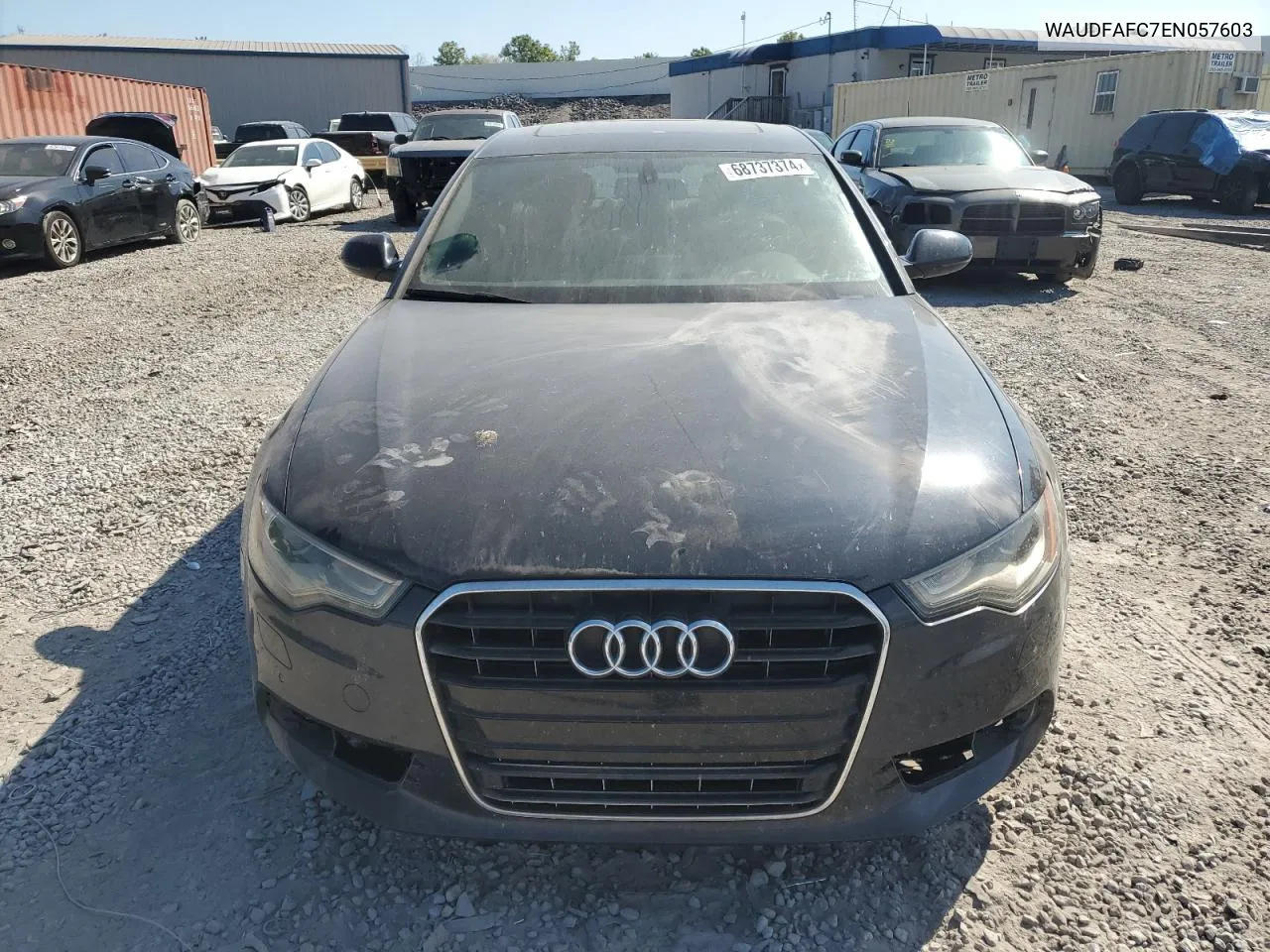 2014 Audi A6 Premium Plus VIN: WAUDFAFC7EN057603 Lot: 68737374