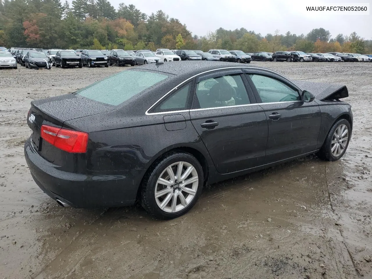 2014 Audi A6 Premium Plus VIN: WAUGFAFC7EN052060 Lot: 70406234