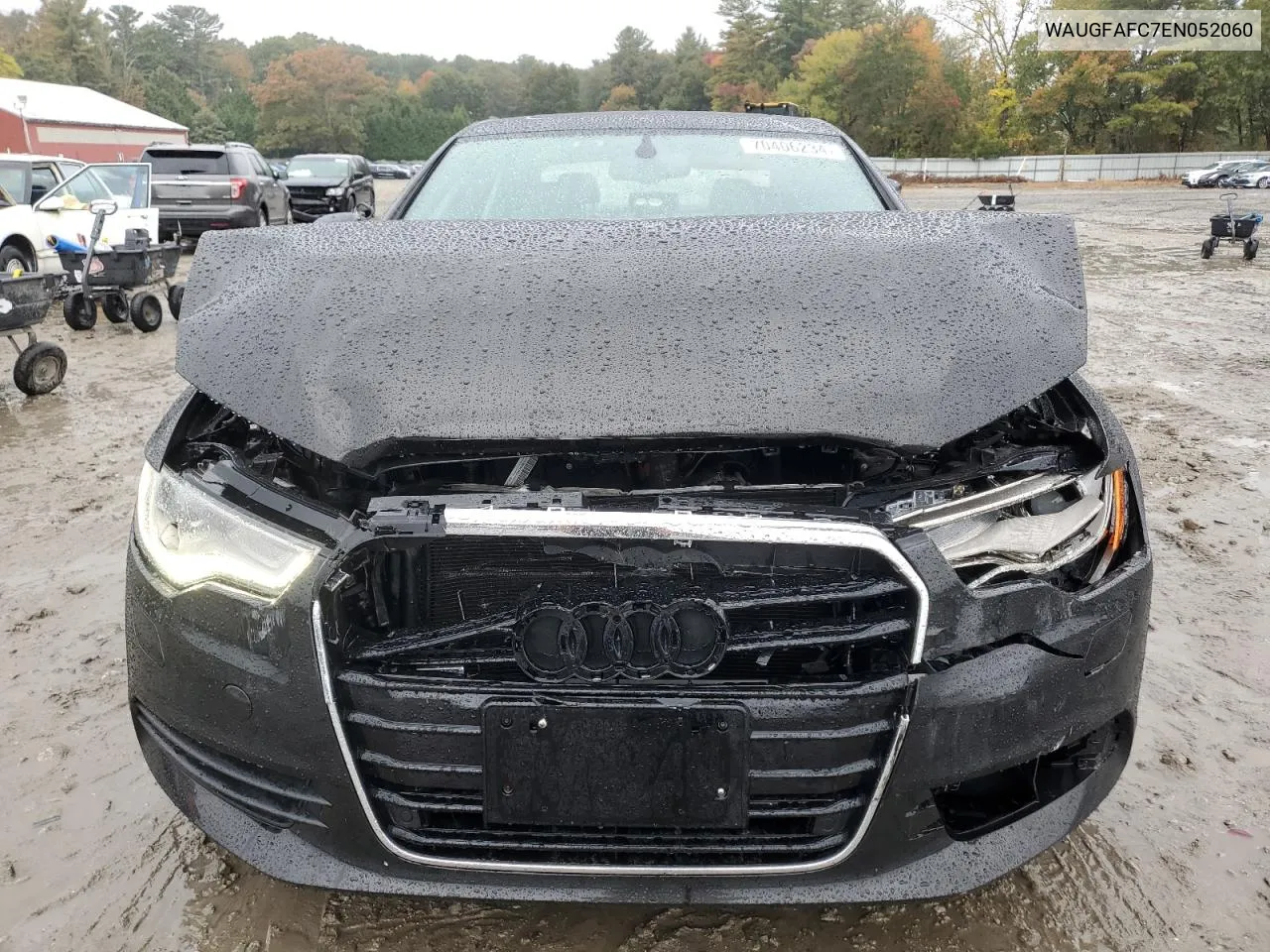 2014 Audi A6 Premium Plus VIN: WAUGFAFC7EN052060 Lot: 70406234