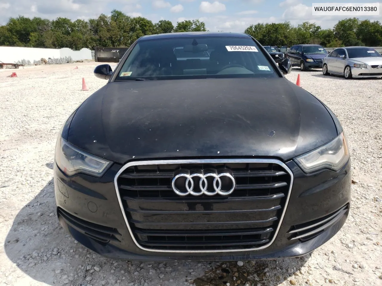 2014 Audi A6 Premium Plus VIN: WAUGFAFC6EN013380 Lot: 70645204