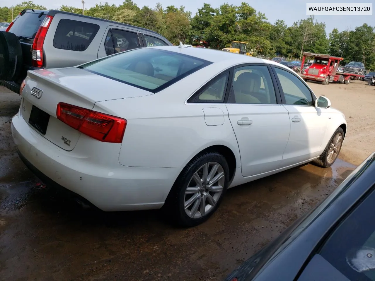 WAUFGAFC3EN013720 2014 Audi A6 Premium Plus