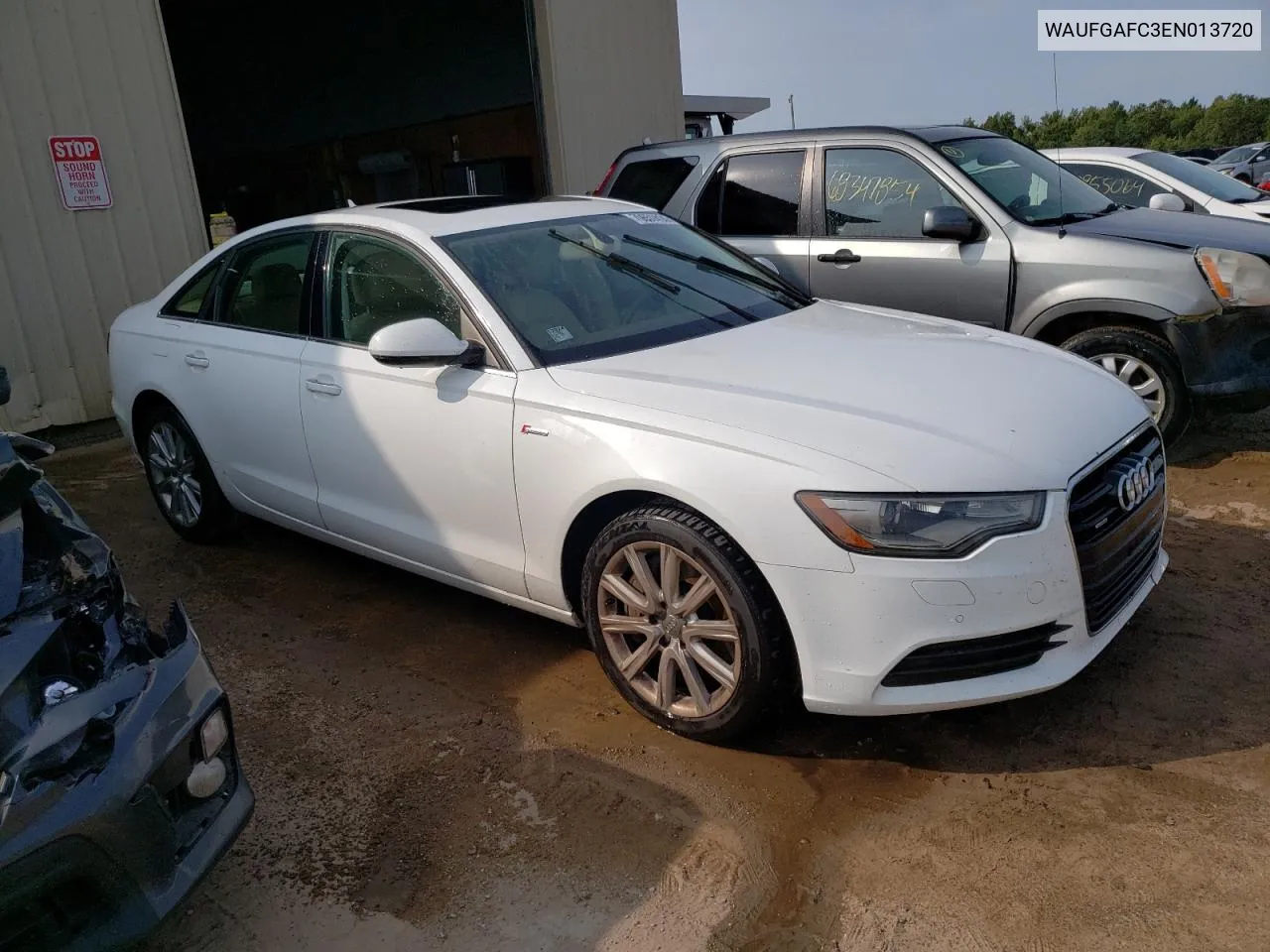 2014 Audi A6 Premium Plus VIN: WAUFGAFC3EN013720 Lot: 70657414