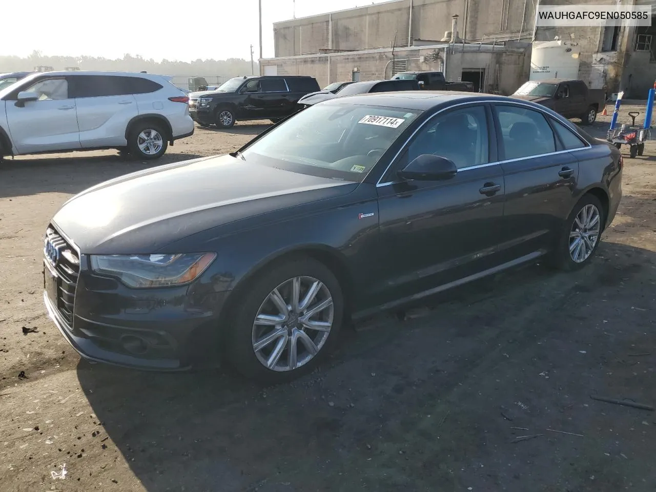 2014 Audi A6 Prestige VIN: WAUHGAFC9EN050585 Lot: 70917114