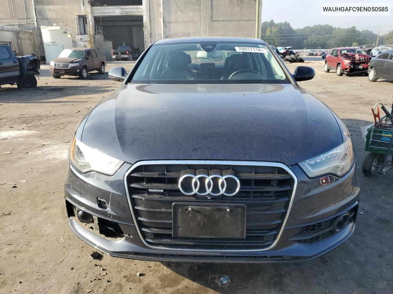 2014 Audi A6 Prestige VIN: WAUHGAFC9EN050585 Lot: 70917114