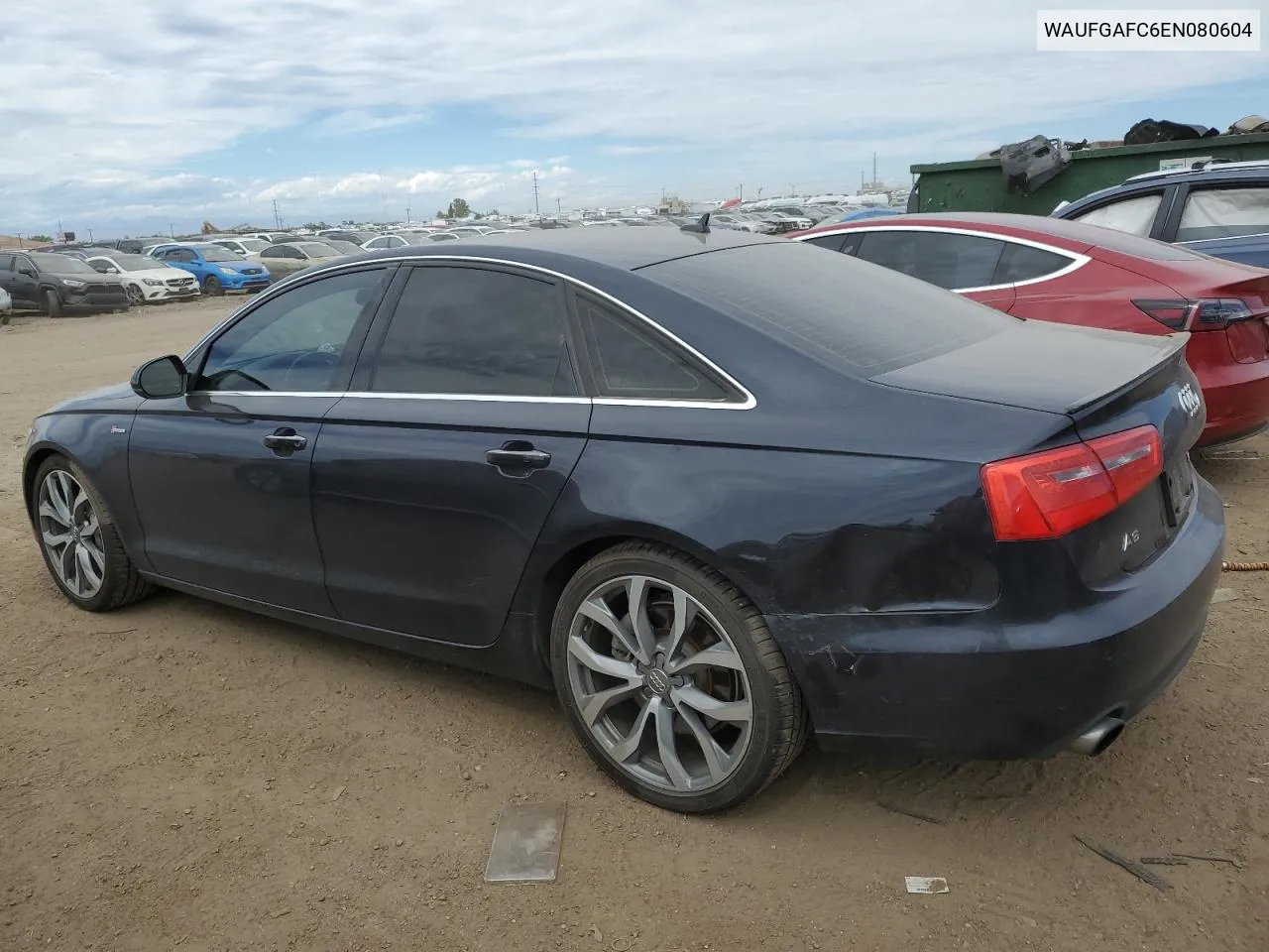 WAUFGAFC6EN080604 2014 Audi A6 Premium Plus