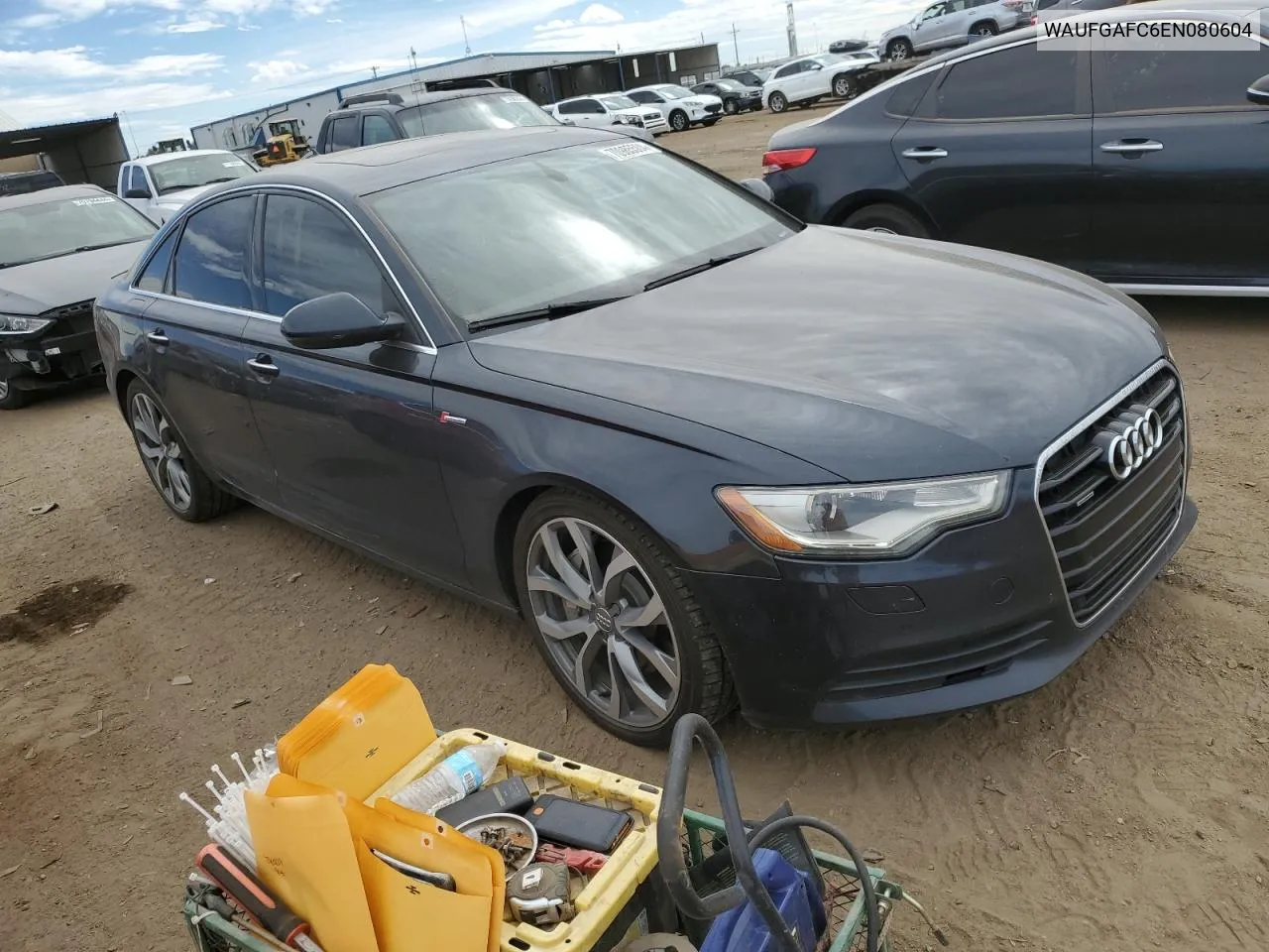 2014 Audi A6 Premium Plus VIN: WAUFGAFC6EN080604 Lot: 70985504