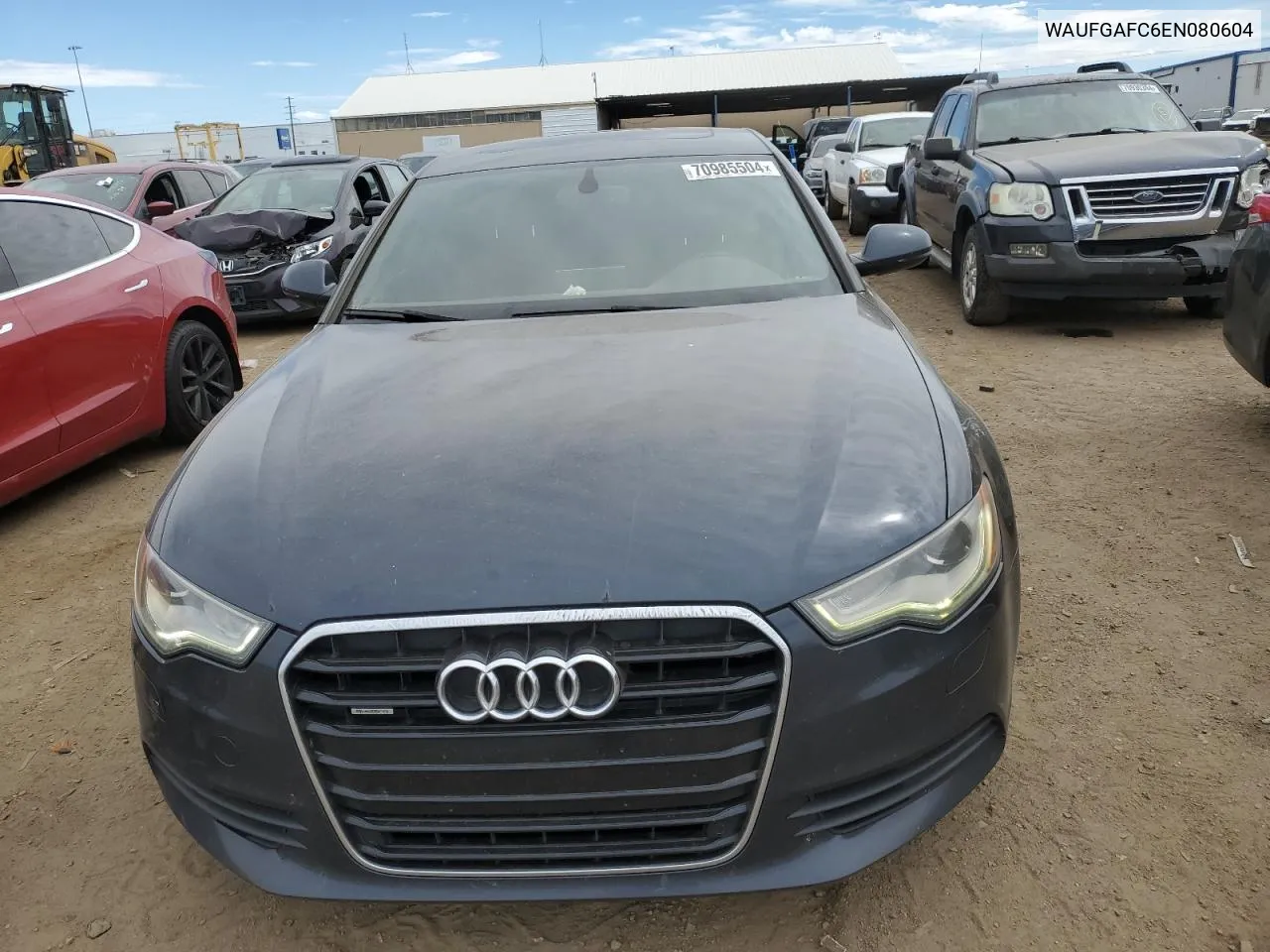 WAUFGAFC6EN080604 2014 Audi A6 Premium Plus