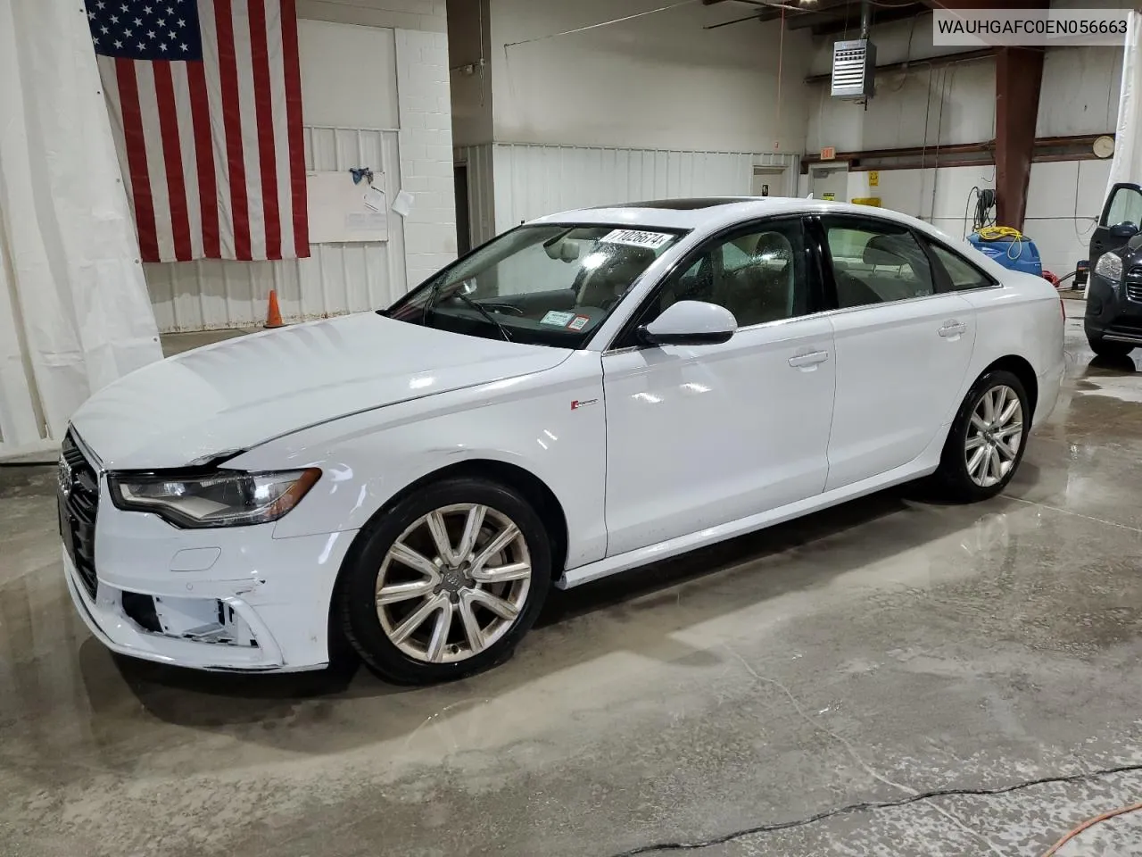 2014 Audi A6 Prestige VIN: WAUHGAFC0EN056663 Lot: 71026674