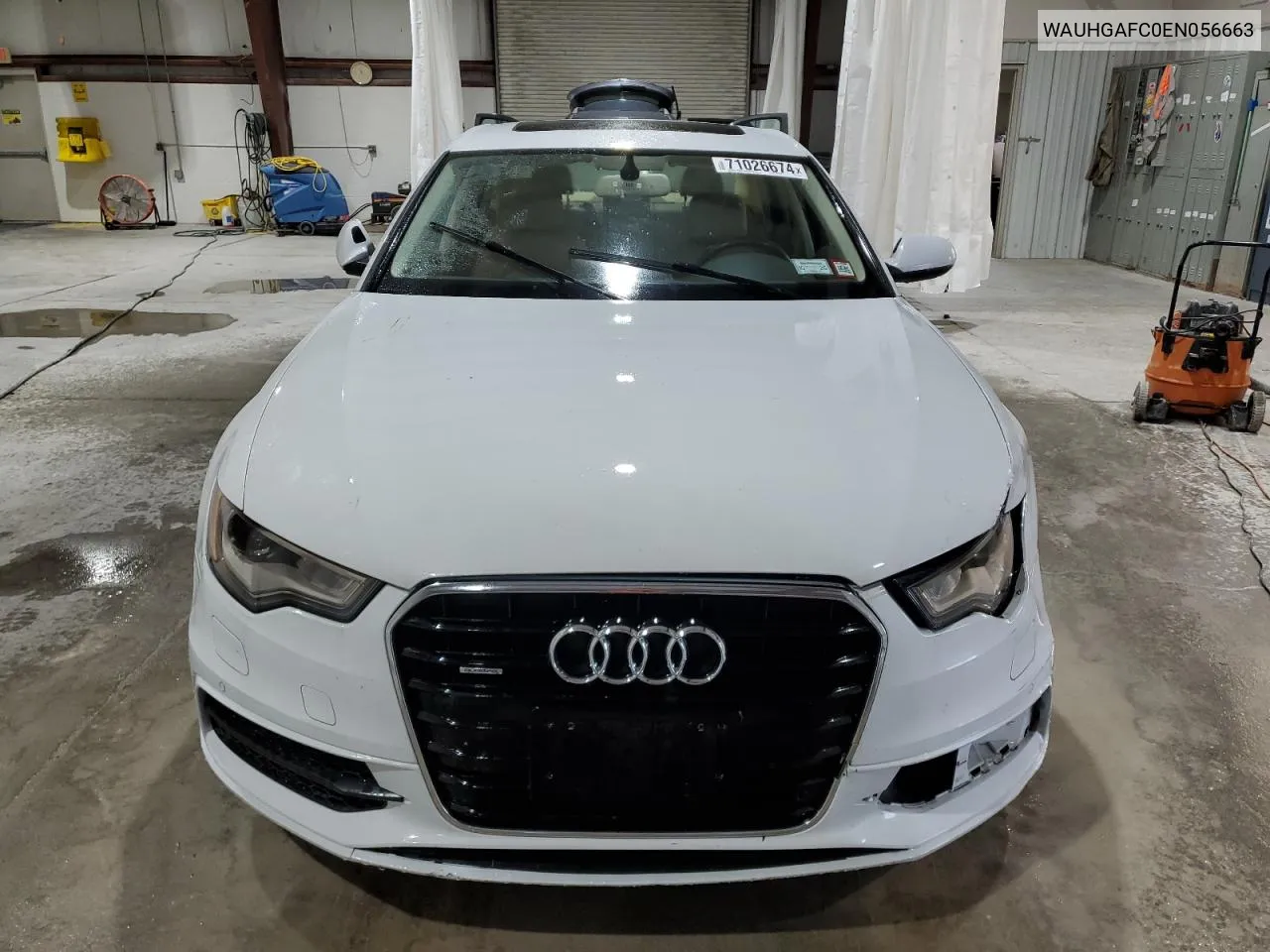 2014 Audi A6 Prestige VIN: WAUHGAFC0EN056663 Lot: 71026674