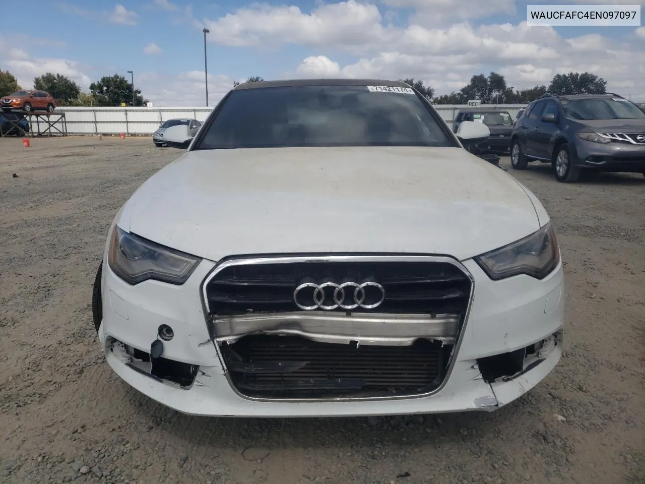 WAUCFAFC4EN097097 2014 Audi A6 Premium