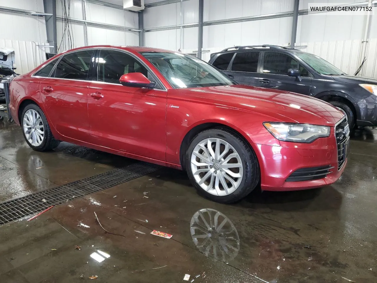 2014 Audi A6 Premium Plus VIN: WAUFGAFC4EN077152 Lot: 71488344