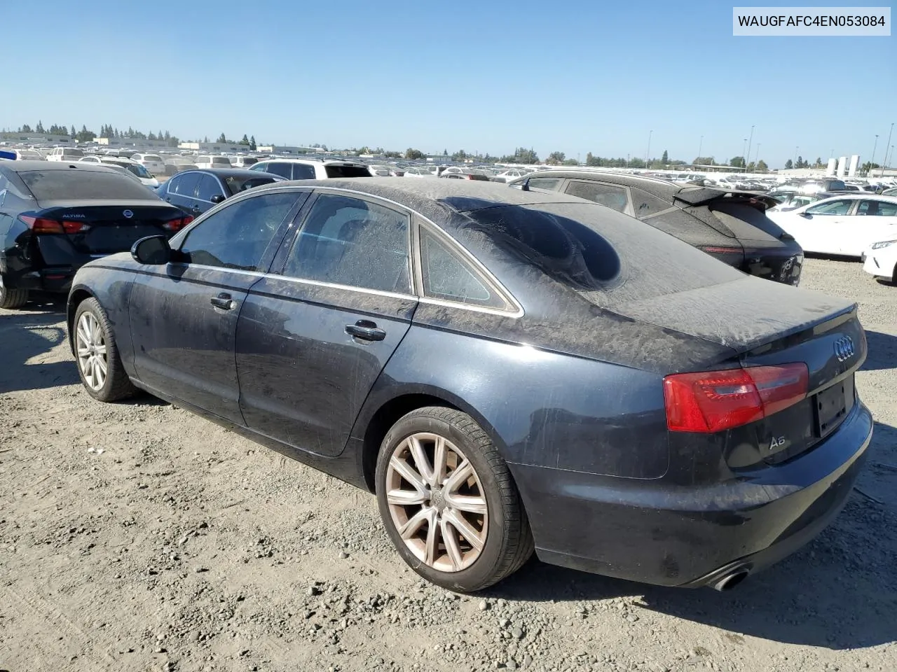 2014 Audi A6 Premium Plus VIN: WAUGFAFC4EN053084 Lot: 71593384