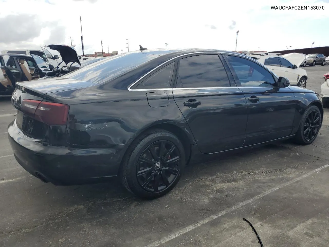 2014 Audi A6 Premium VIN: WAUCFAFC2EN153070 Lot: 72190784