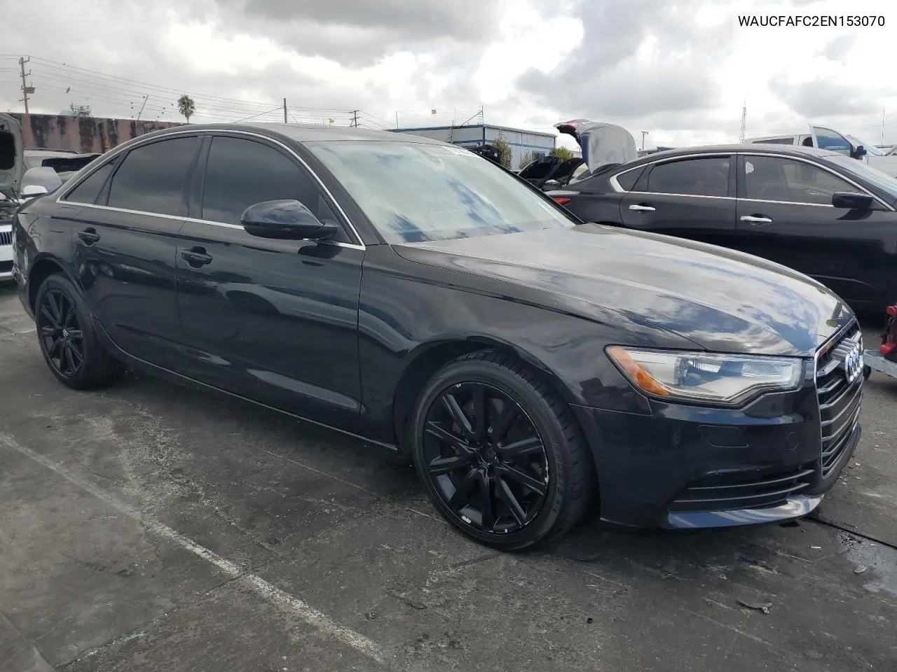 2014 Audi A6 Premium VIN: WAUCFAFC2EN153070 Lot: 72190784