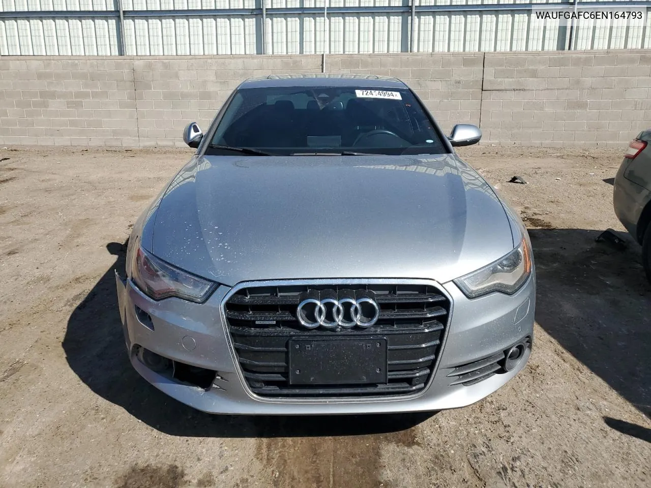 2014 Audi A6 Premium Plus VIN: WAUFGAFC6EN164793 Lot: 72414994