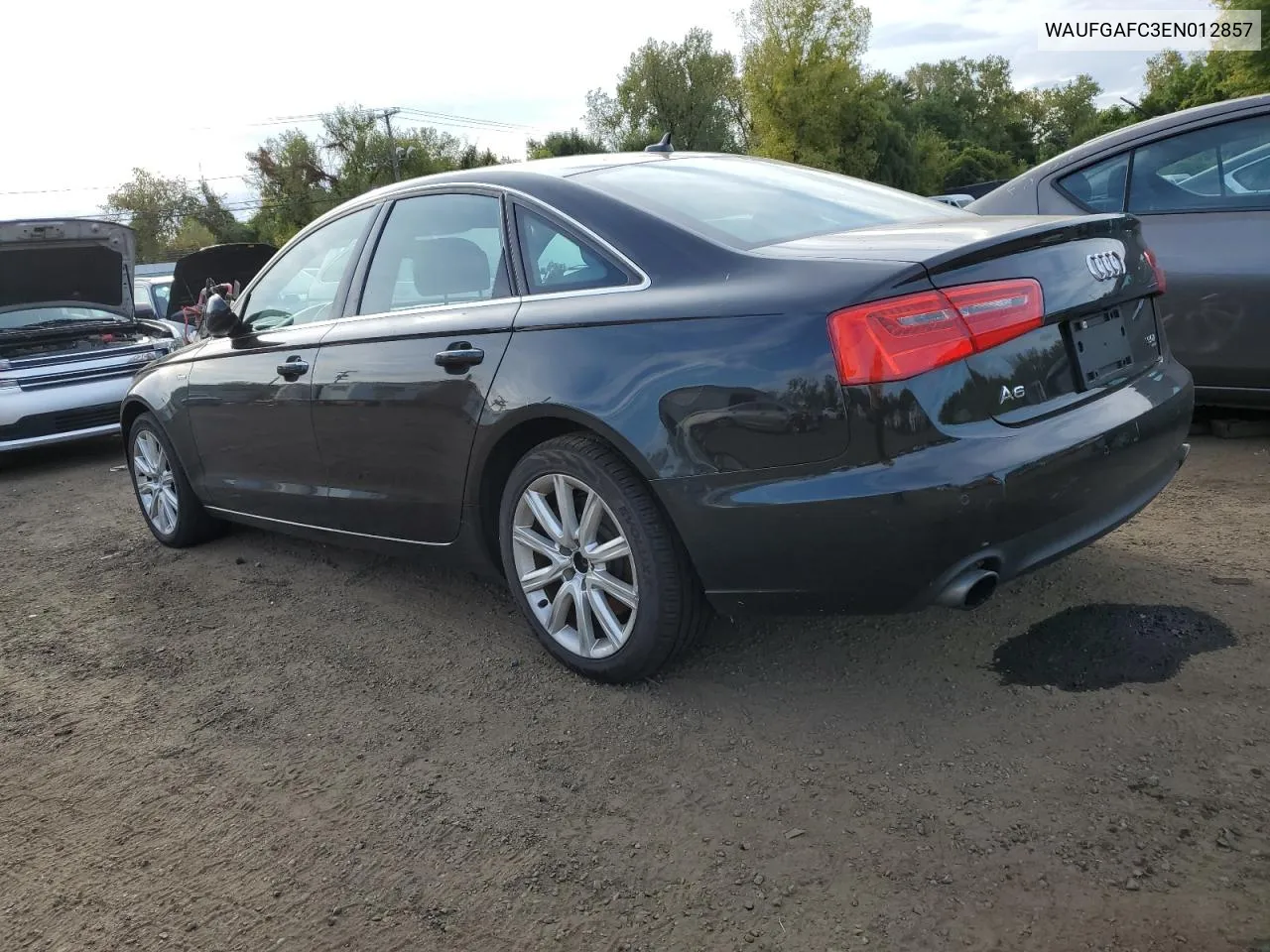 WAUFGAFC3EN012857 2014 Audi A6 Premium Plus