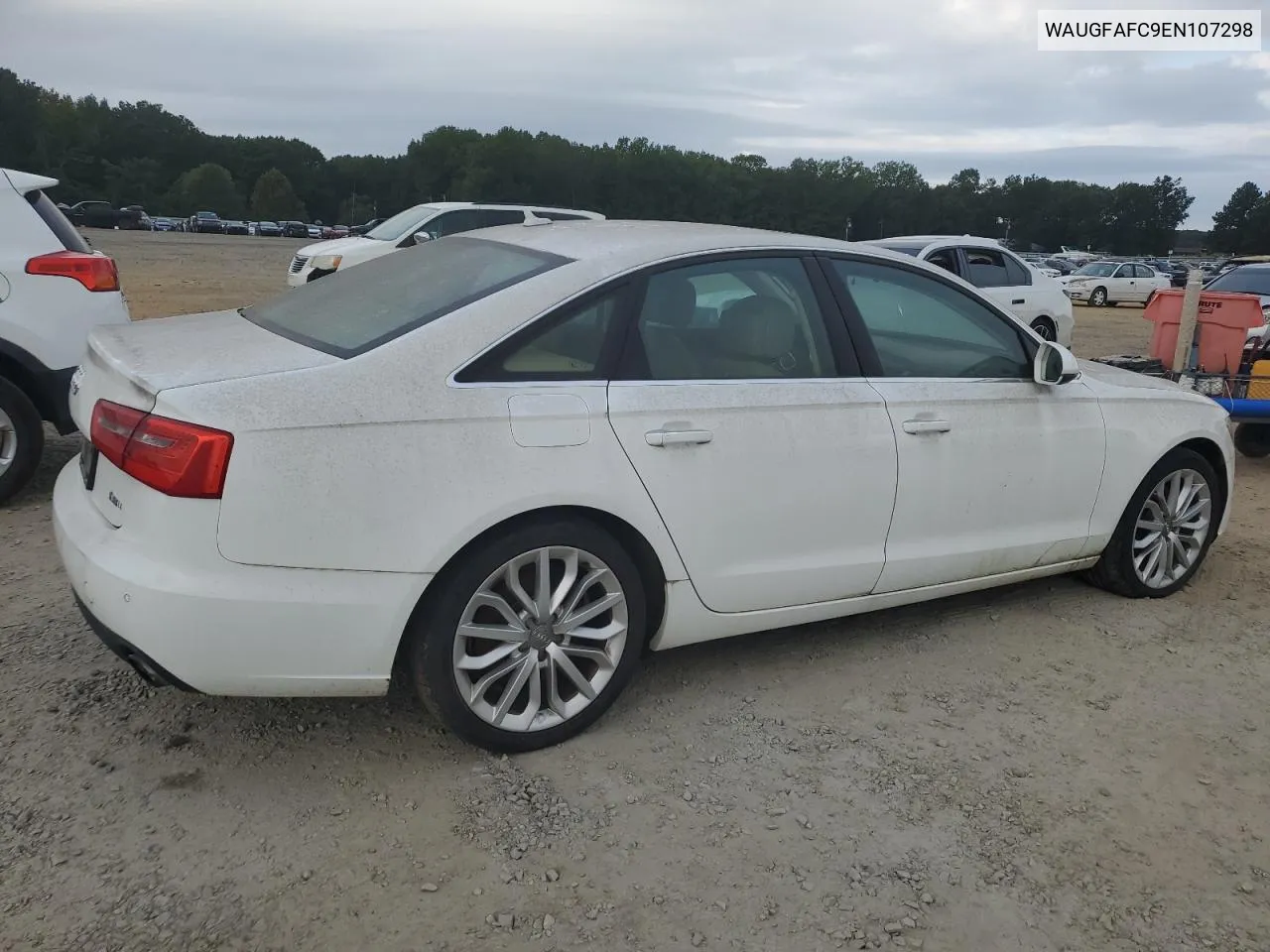 WAUGFAFC9EN107298 2014 Audi A6 Premium Plus