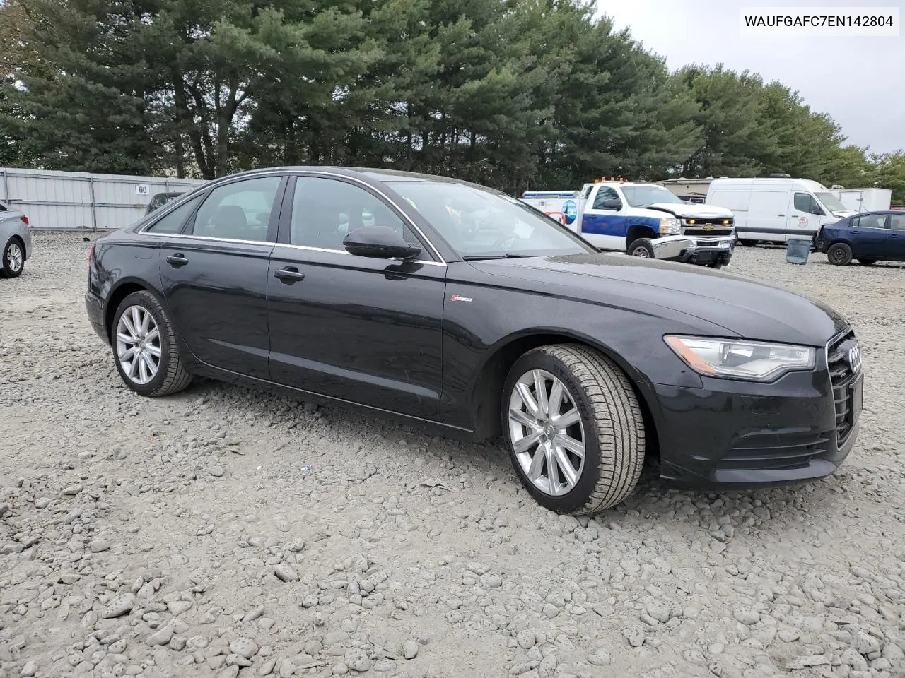 2014 Audi A6 Premium Plus VIN: WAUFGAFC7EN142804 Lot: 72853544