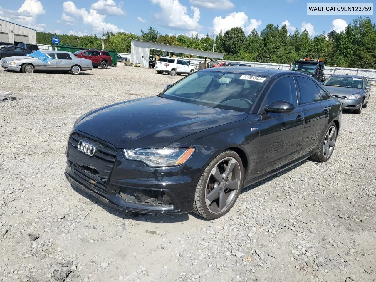 2014 Audi A6 Prestige VIN: WAUHGAFC9EN123759 Lot: 73256984