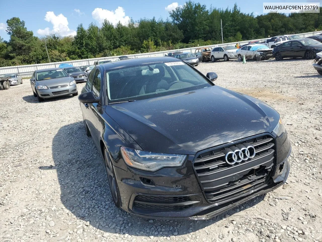 2014 Audi A6 Prestige VIN: WAUHGAFC9EN123759 Lot: 73256984