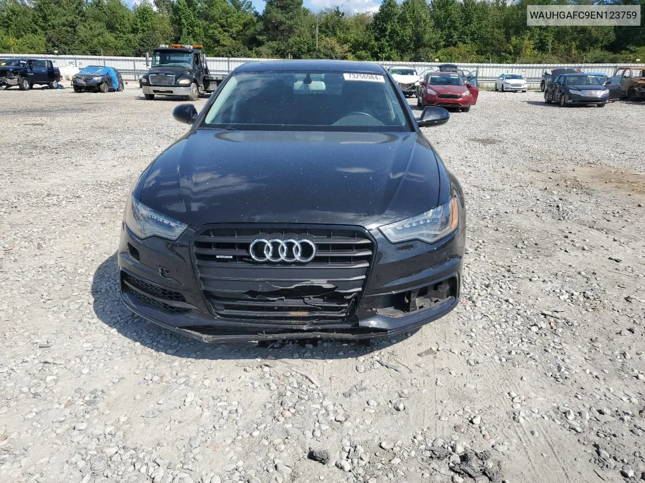 2014 Audi A6 Prestige VIN: WAUHGAFC9EN123759 Lot: 73256984