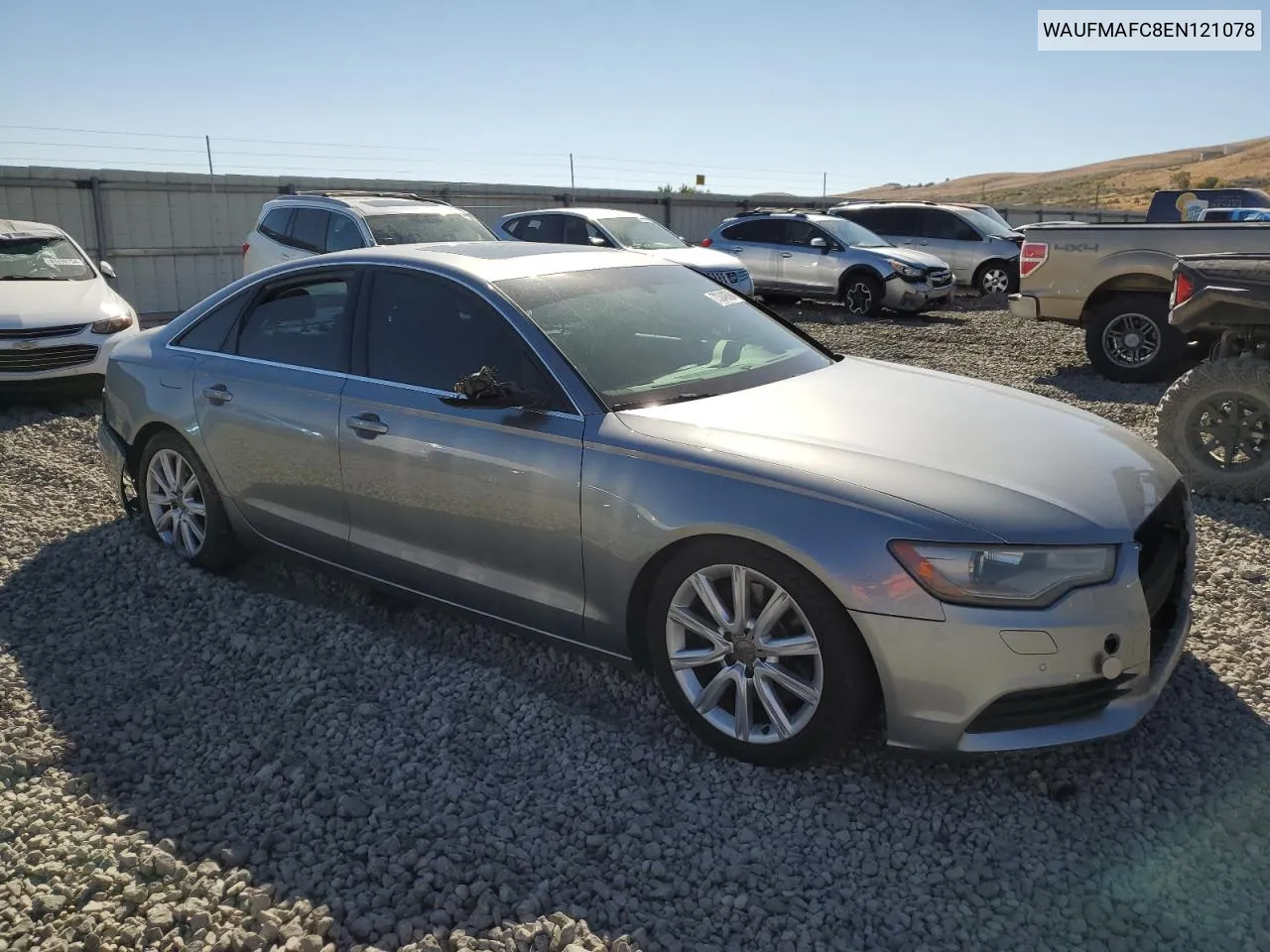 2014 Audi A6 Premium Plus VIN: WAUFMAFC8EN121078 Lot: 73349394