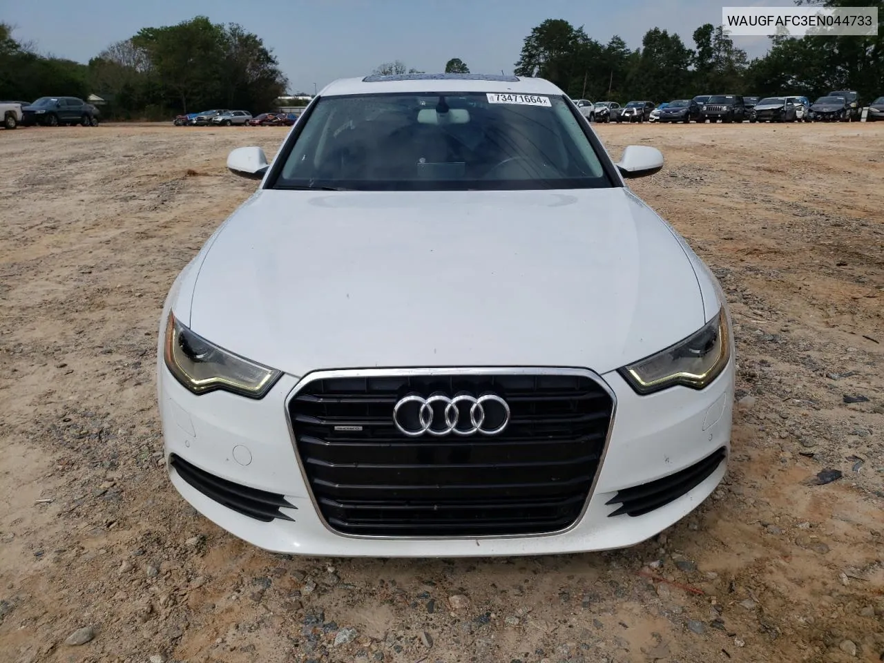 2014 Audi A6 Premium Plus VIN: WAUGFAFC3EN044733 Lot: 73471664