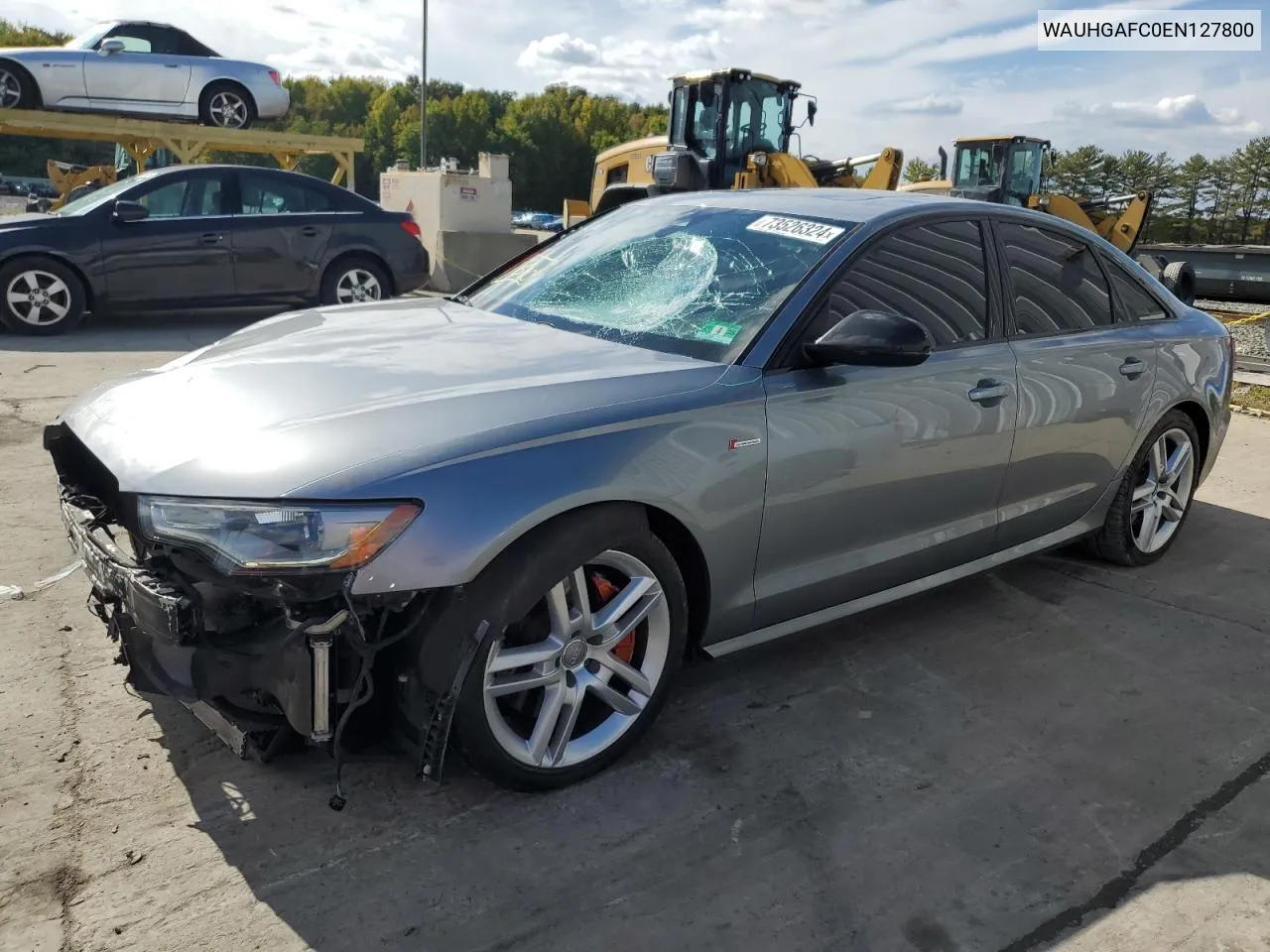 2014 Audi A6 Prestige VIN: WAUHGAFC0EN127800 Lot: 73526324