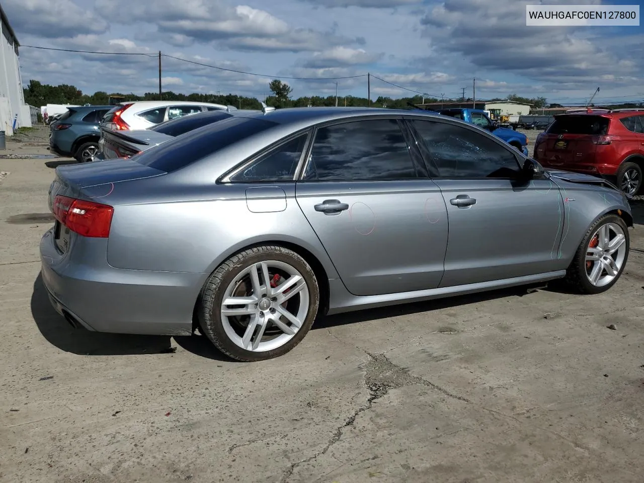 2014 Audi A6 Prestige VIN: WAUHGAFC0EN127800 Lot: 73526324