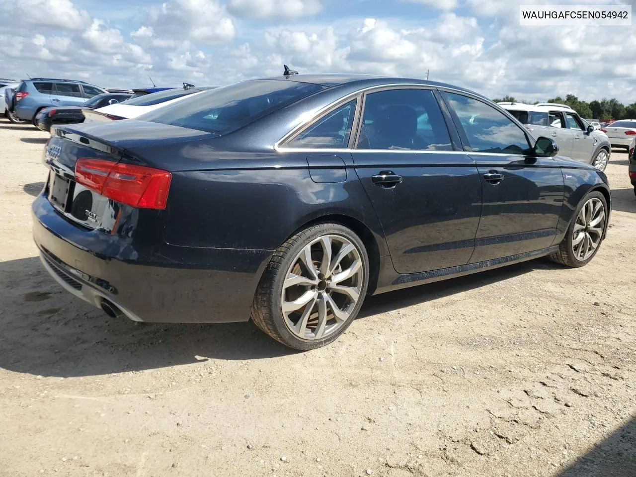 WAUHGAFC5EN054942 2014 Audi A6 Prestige