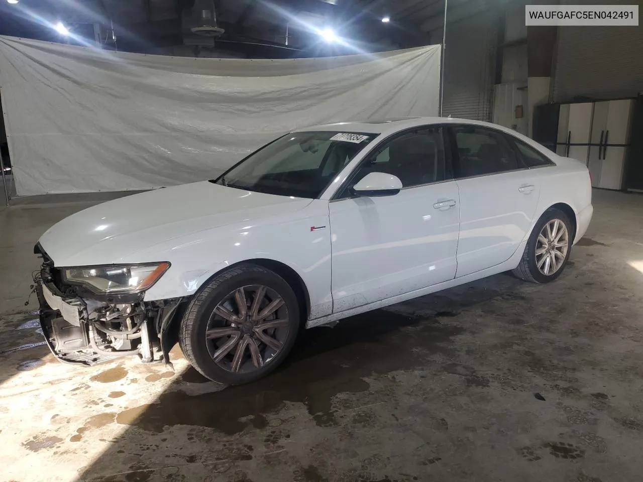 2014 Audi A6 Premium Plus VIN: WAUFGAFC5EN042491 Lot: 74208354