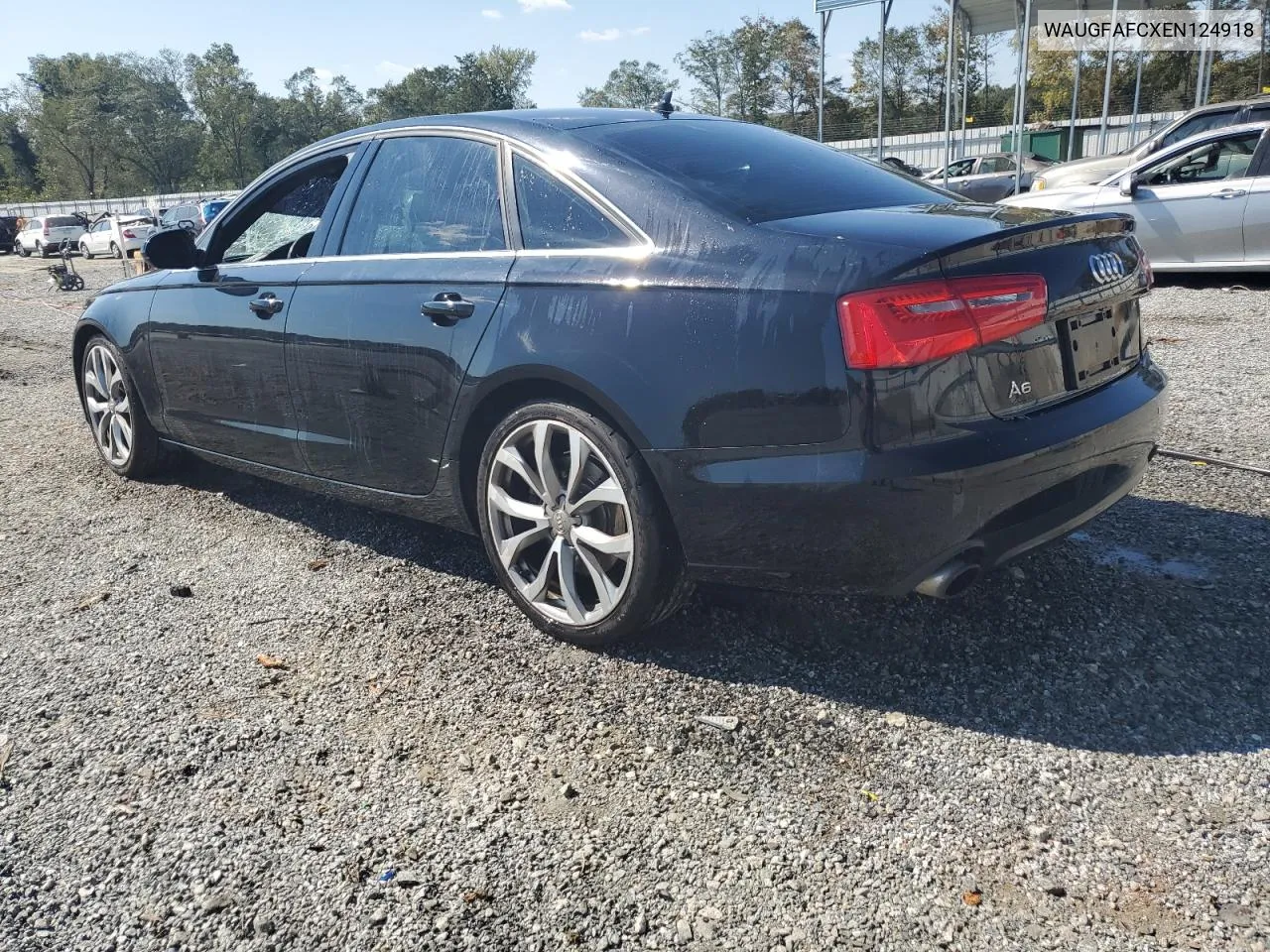 2014 Audi A6 Premium Plus VIN: WAUGFAFCXEN124918 Lot: 74691074