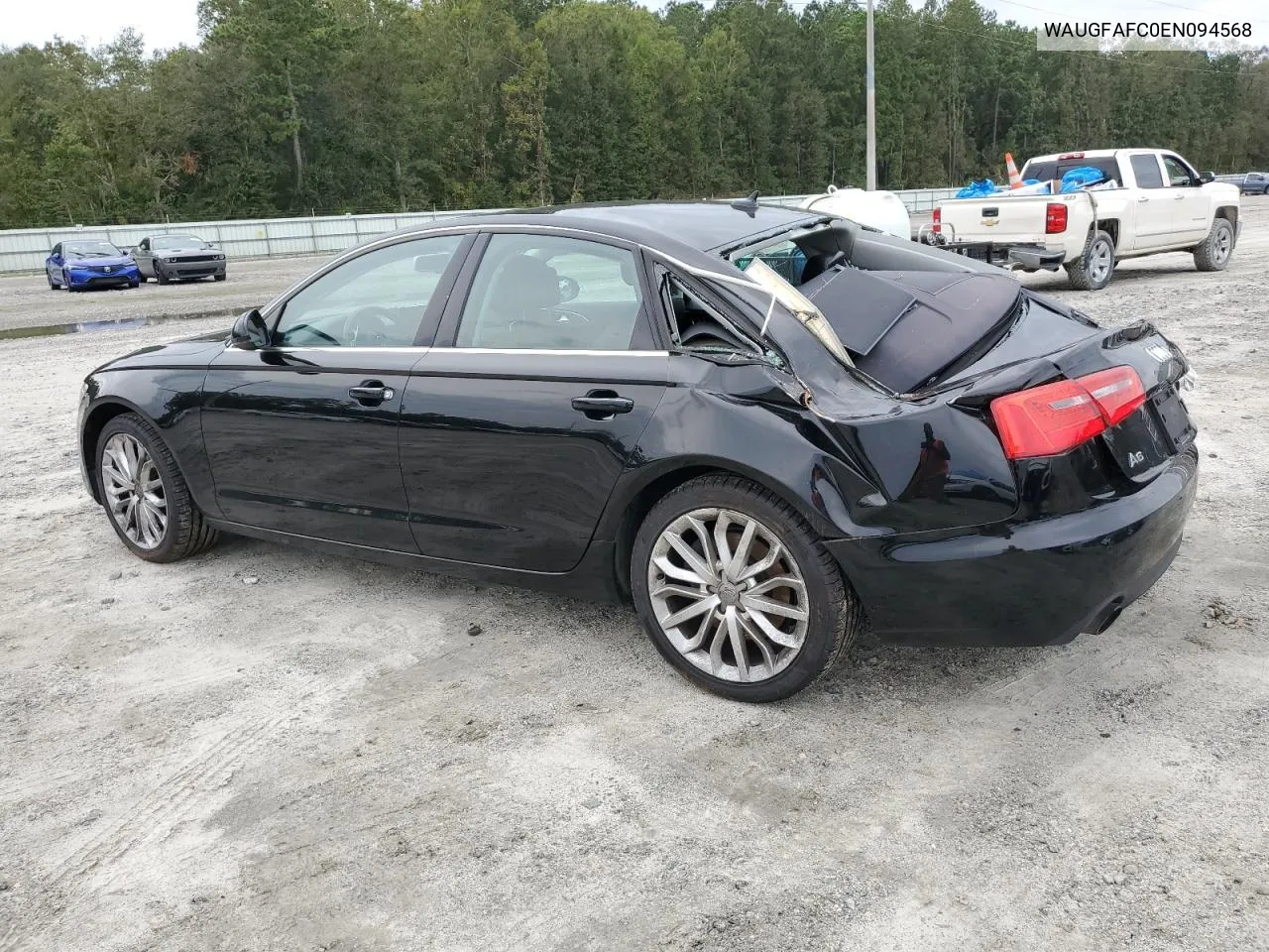 2014 Audi A6 Premium Plus VIN: WAUGFAFC0EN094568 Lot: 74726154