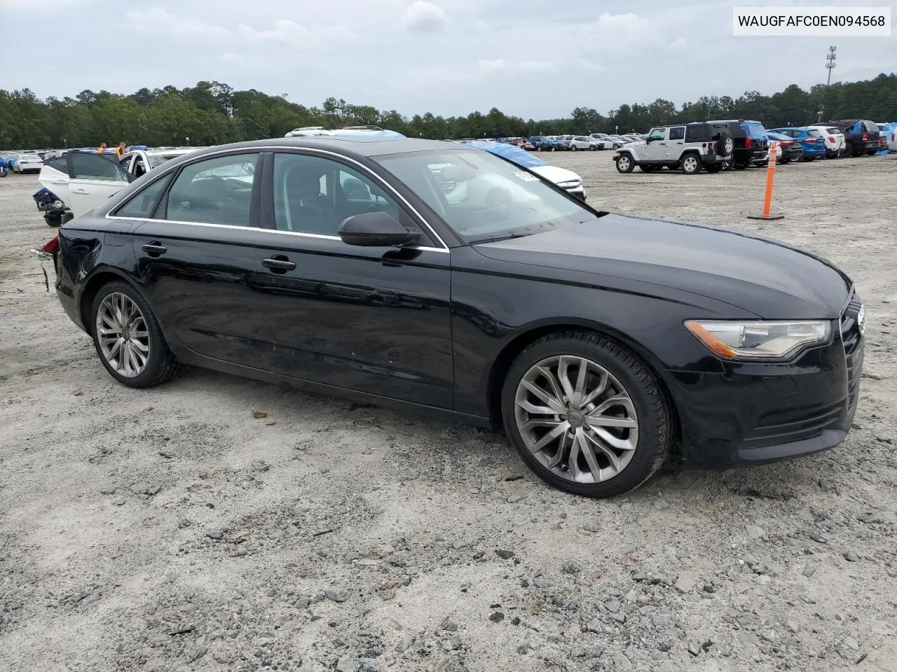 2014 Audi A6 Premium Plus VIN: WAUGFAFC0EN094568 Lot: 74726154