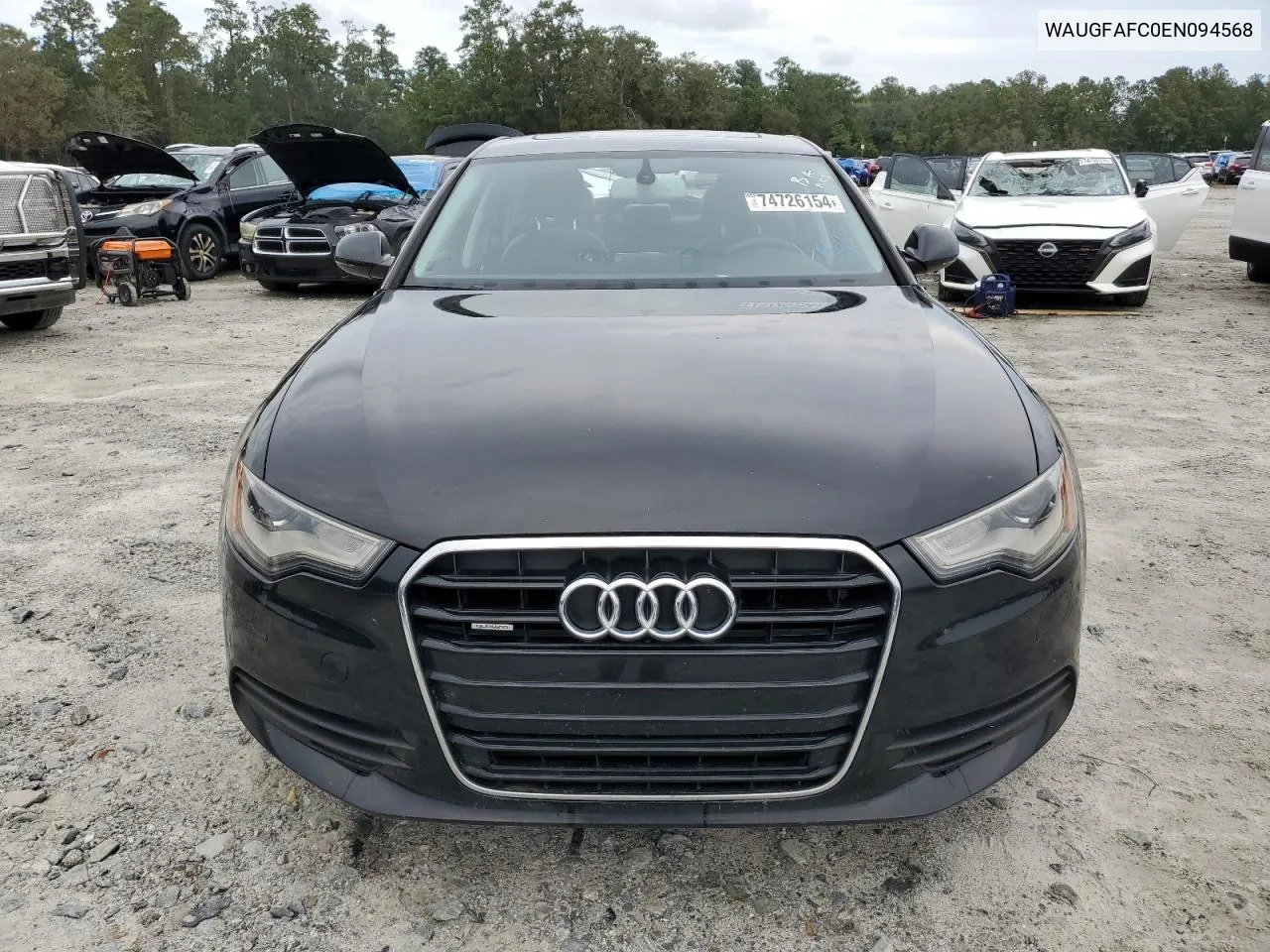 2014 Audi A6 Premium Plus VIN: WAUGFAFC0EN094568 Lot: 74726154